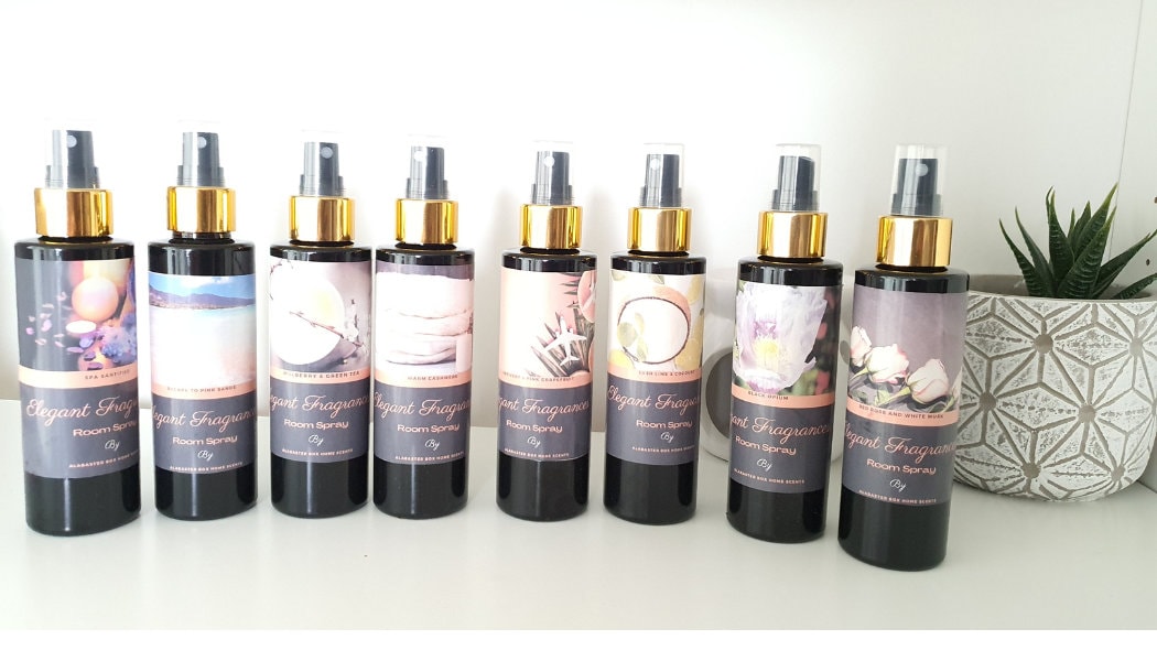 150ml Elegance Luxury Highly Fragrant Room Sprays - 14 Scents