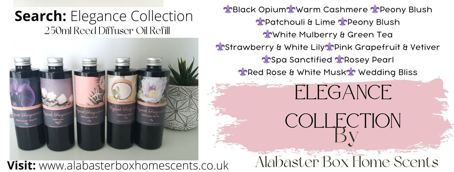 Elegance Diffuser Reed Oil Fragrance for Home - 14 scents
