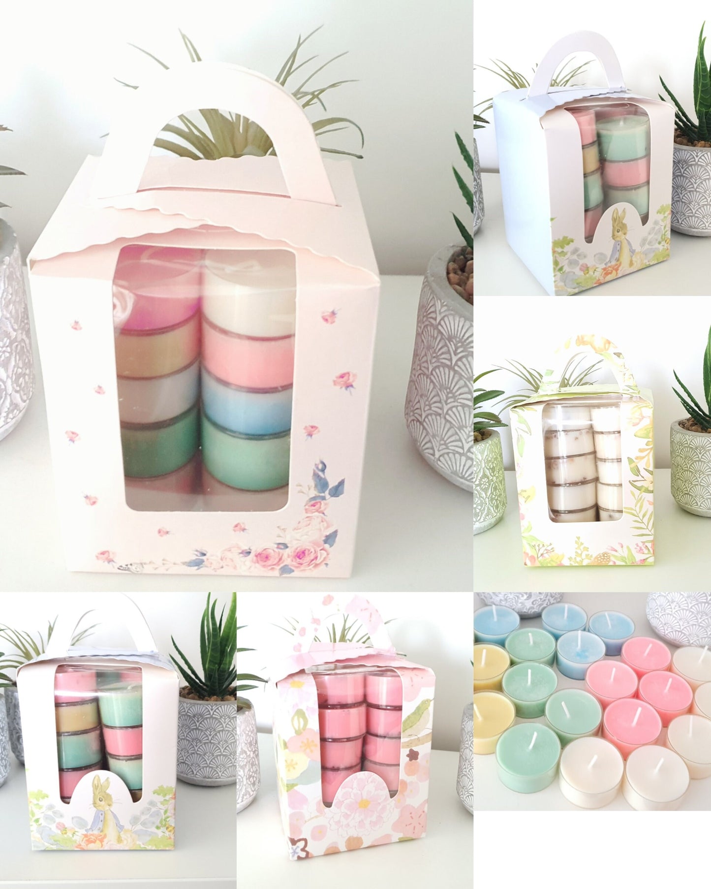 18-Pack of Scented Tropical Oceans Away Tea Light Candles