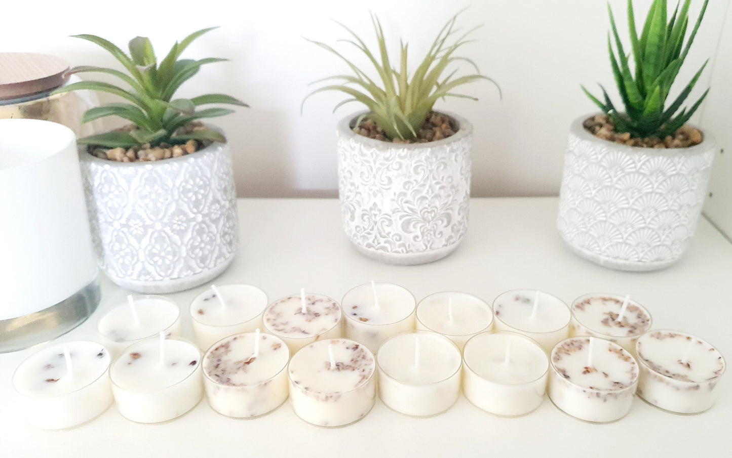 48 Vanilla Scented Tealight Candles - Wedding Candles