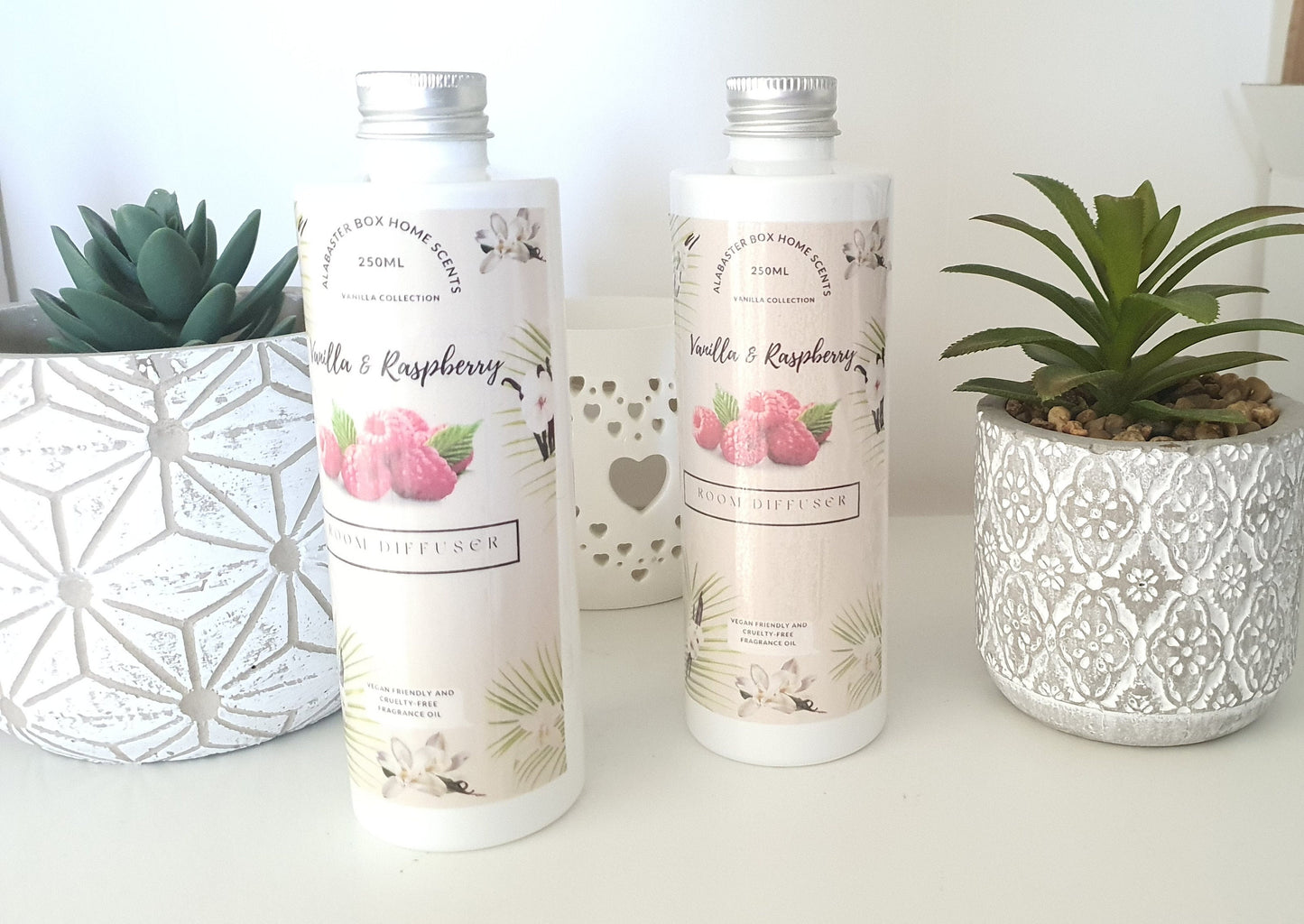 Set of 2 Vanilla Infused Reed Diffusers - 7 Scents