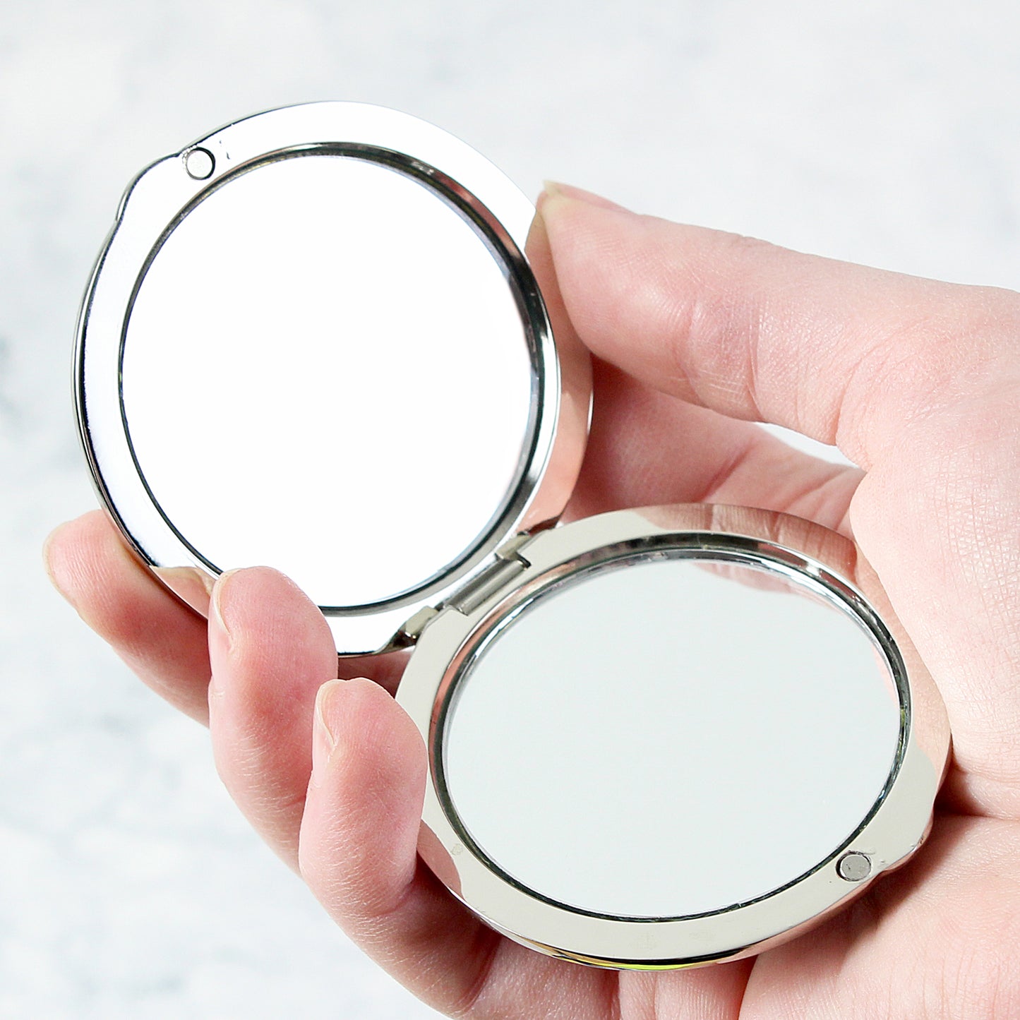 Design Compact Mirror - Bespoke Wedding Gift
