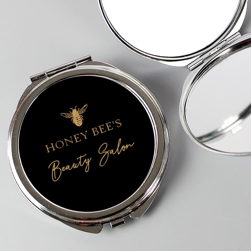 Design Compact Mirror - Bespoke Wedding Gift