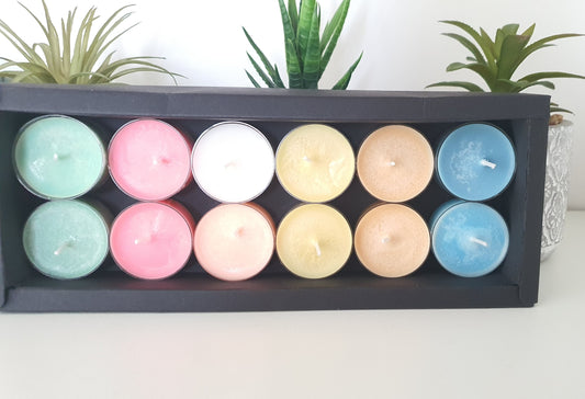 Vanilla Infused Scented Candles - 12, 24 Pack