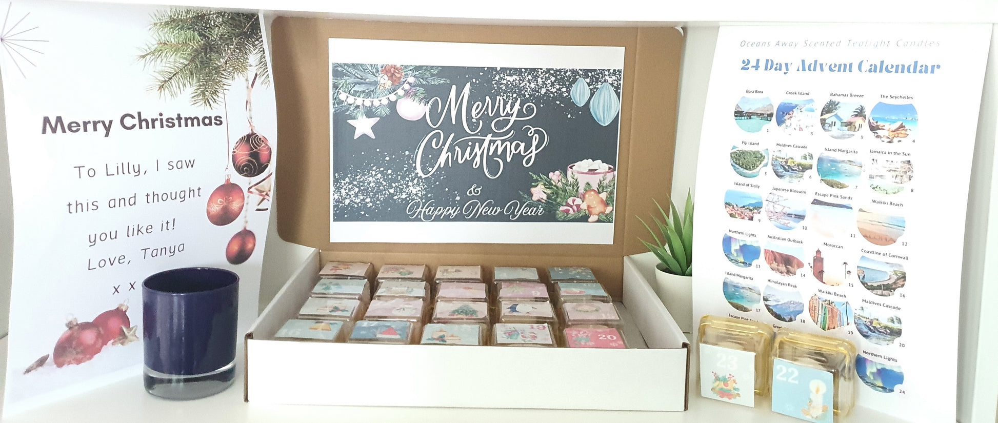 Scented candles, Christmas Candles, Scented tealights