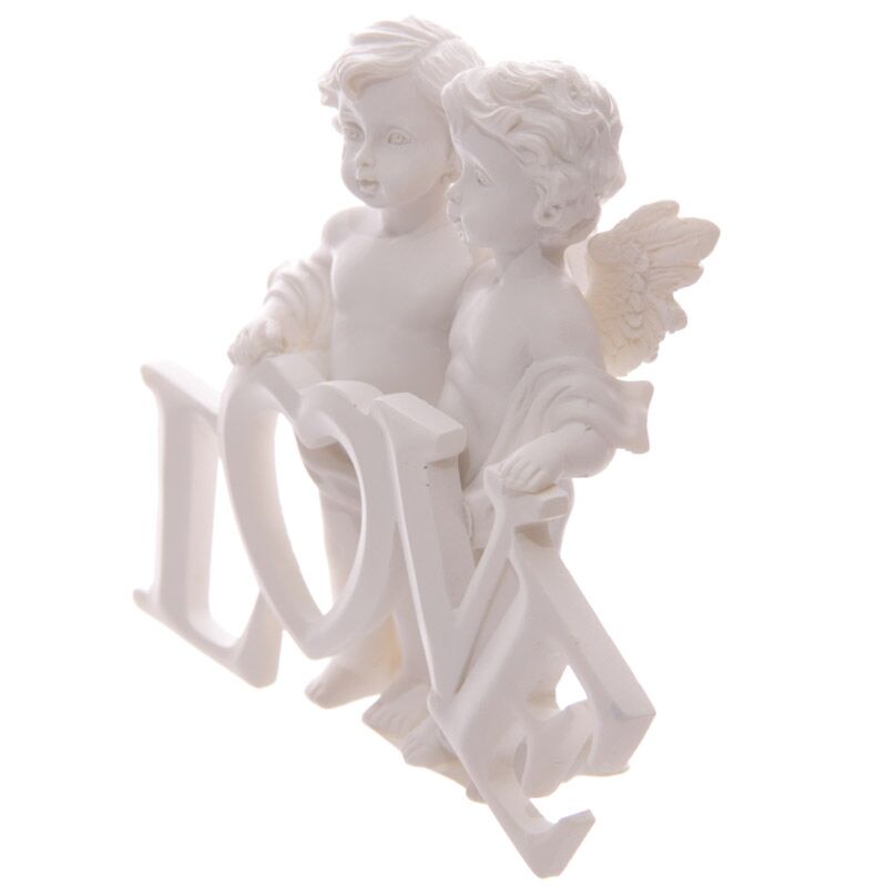 LOVE Cherubs Pair Holding