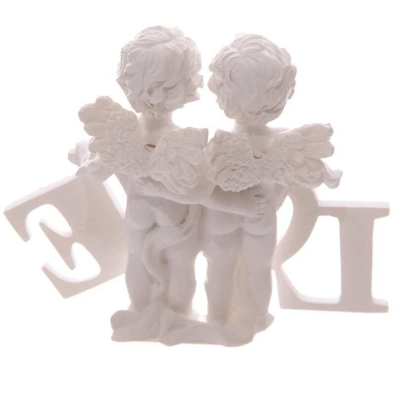LOVE Cherubs Pair Holding