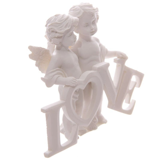 LOVE Cherubs Pair Holding