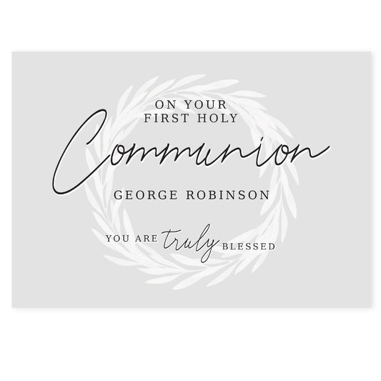 Truly Blessed First Holy Communion