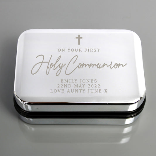 First Holy Communion Necklace Box