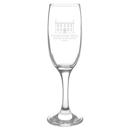 Design Engraved Flute - Bespoke Gift