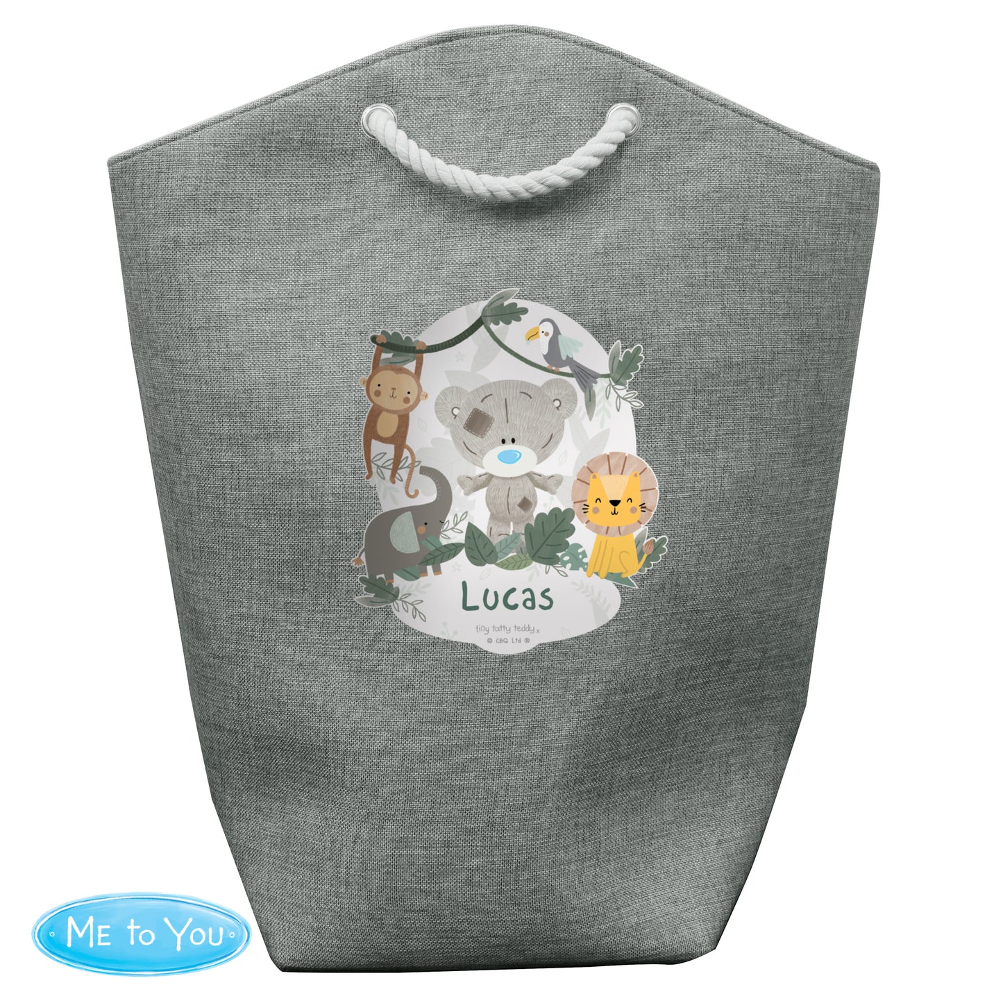 Tiny Tatty Teddy Jungle Animals Storage Bag