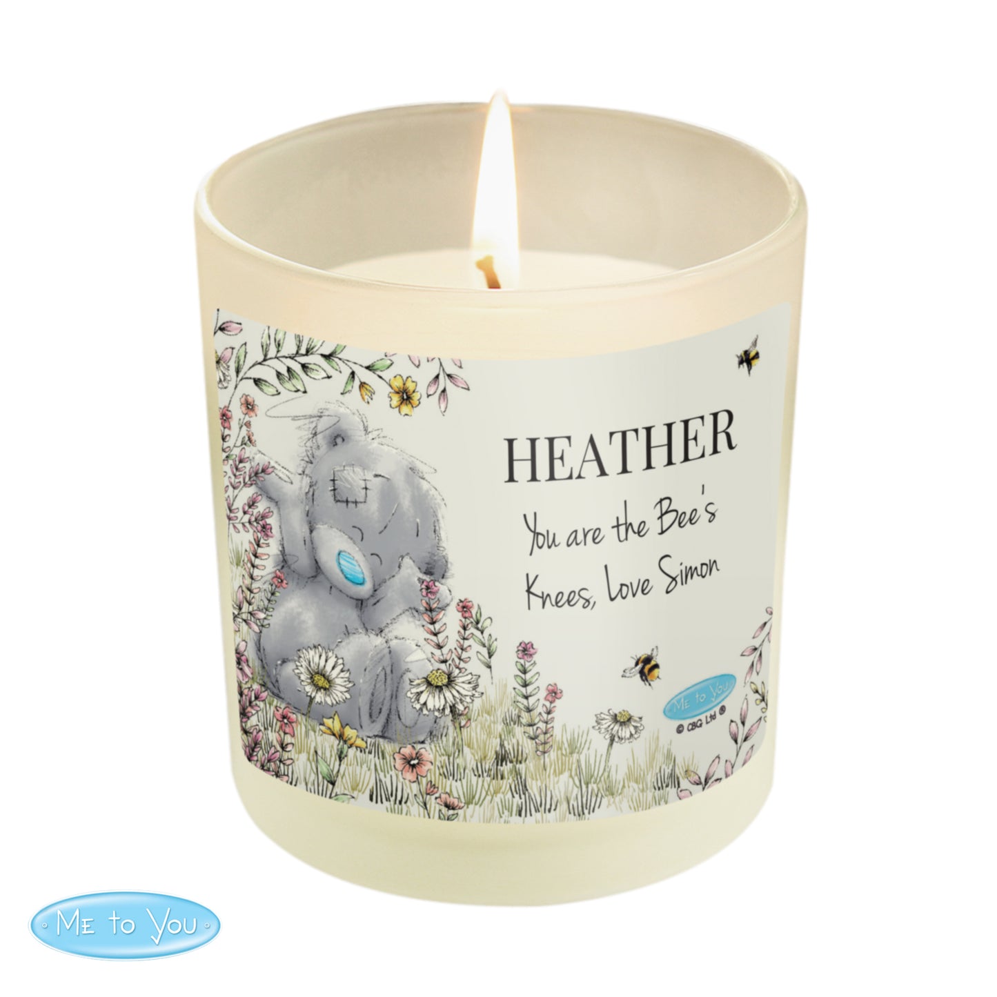 Me to You Bees Scented Jar Candle