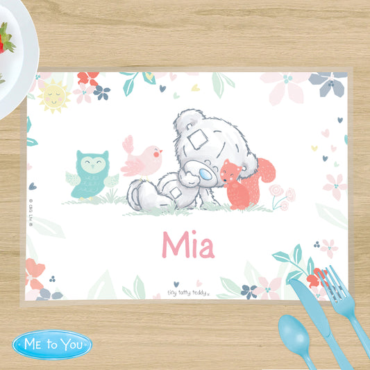 Tiny Tatty Teddy Woodland Animal Placemat