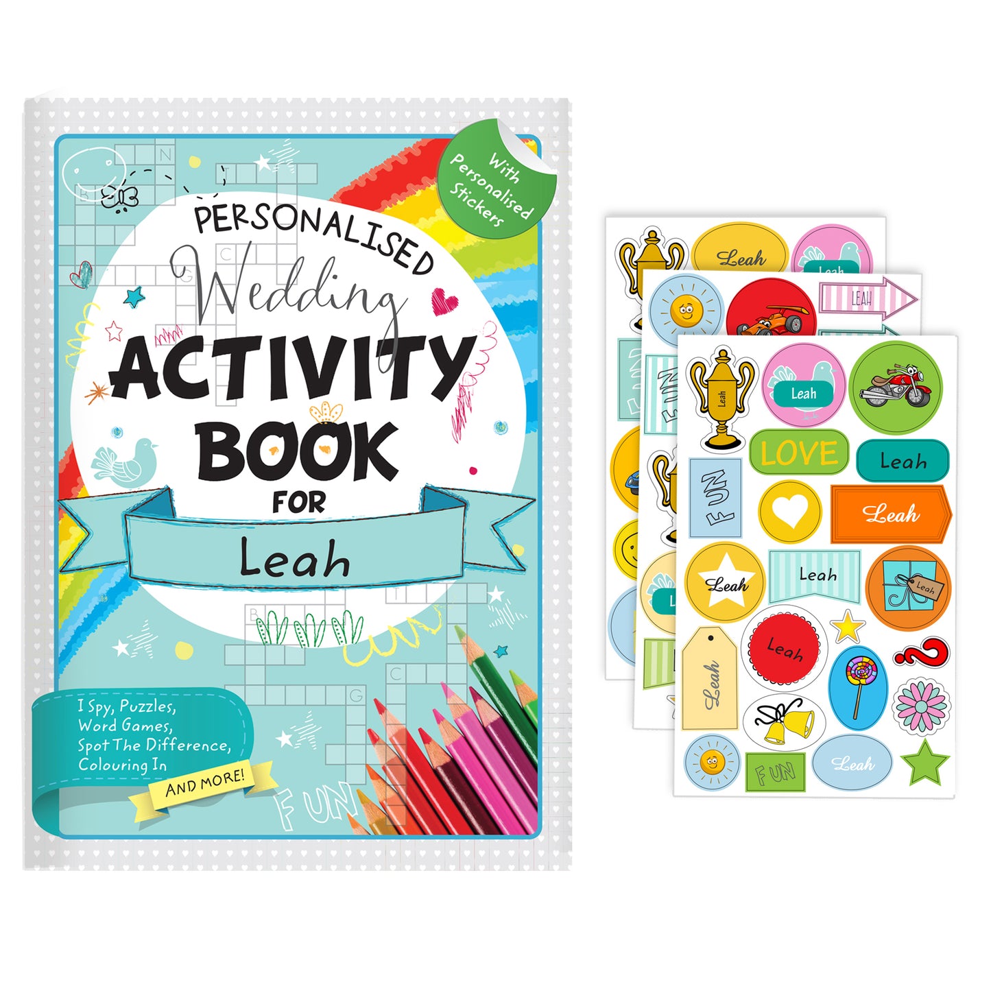 Personalised Activity Book with Stickers