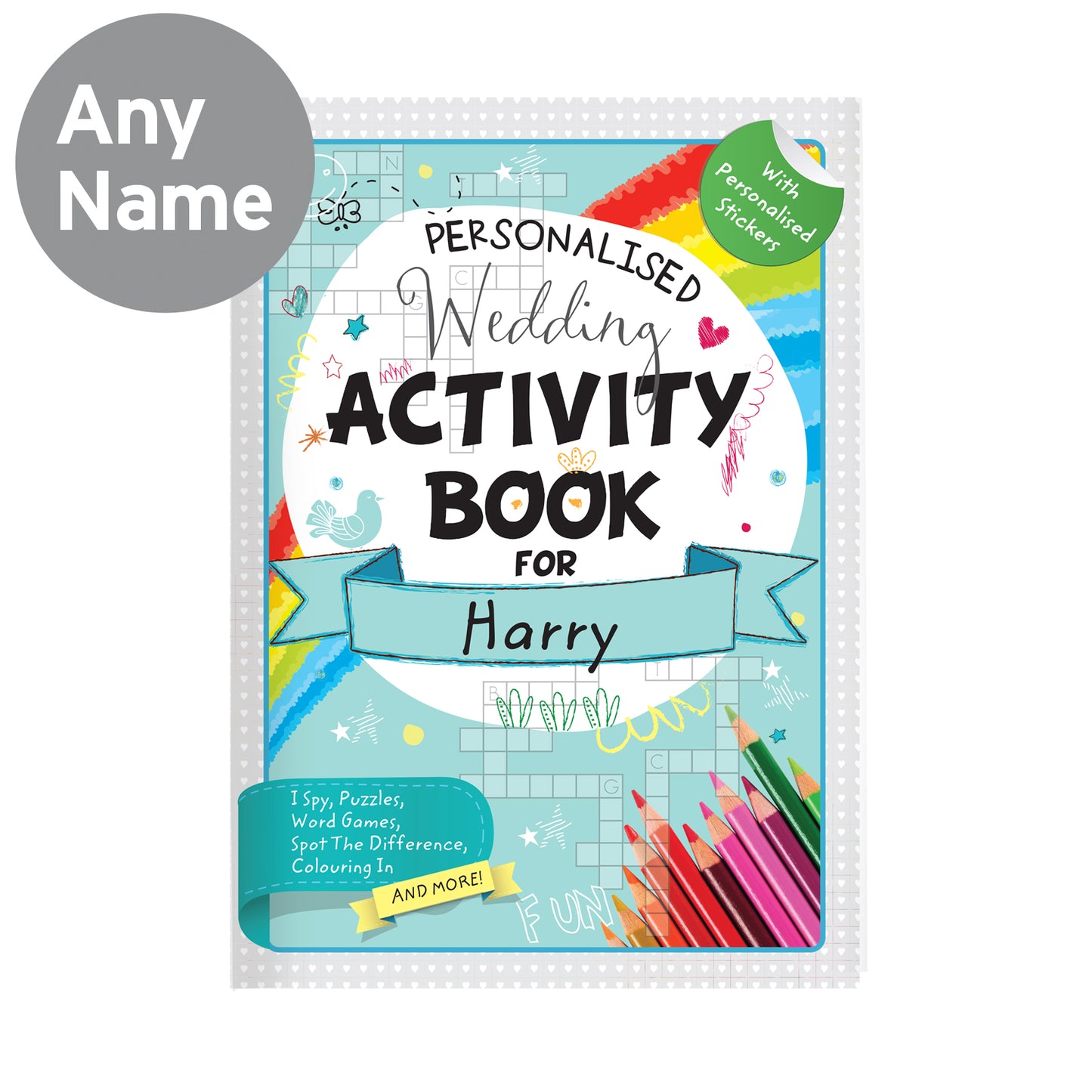 Personalised Activity Book with Stickers