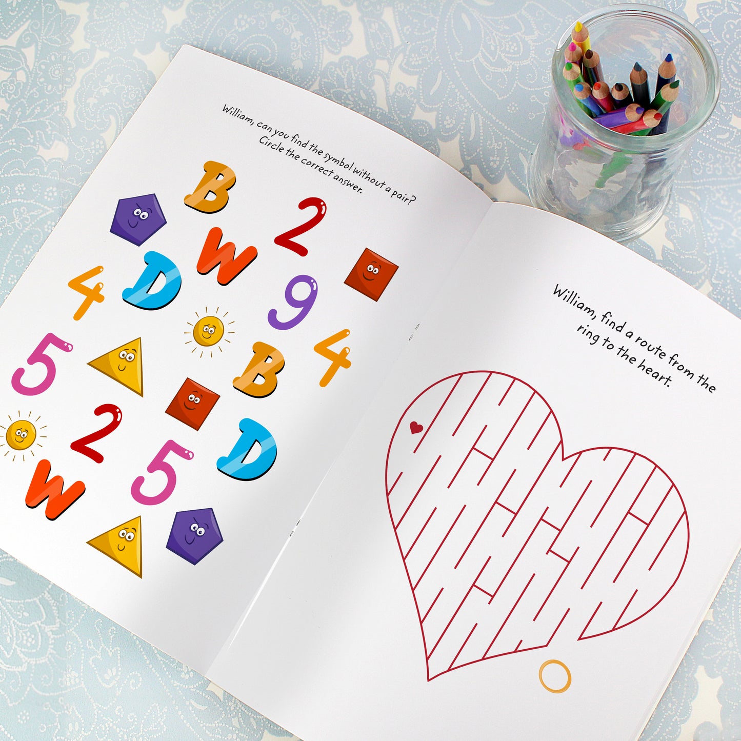 Personalised Activity Book with Stickers