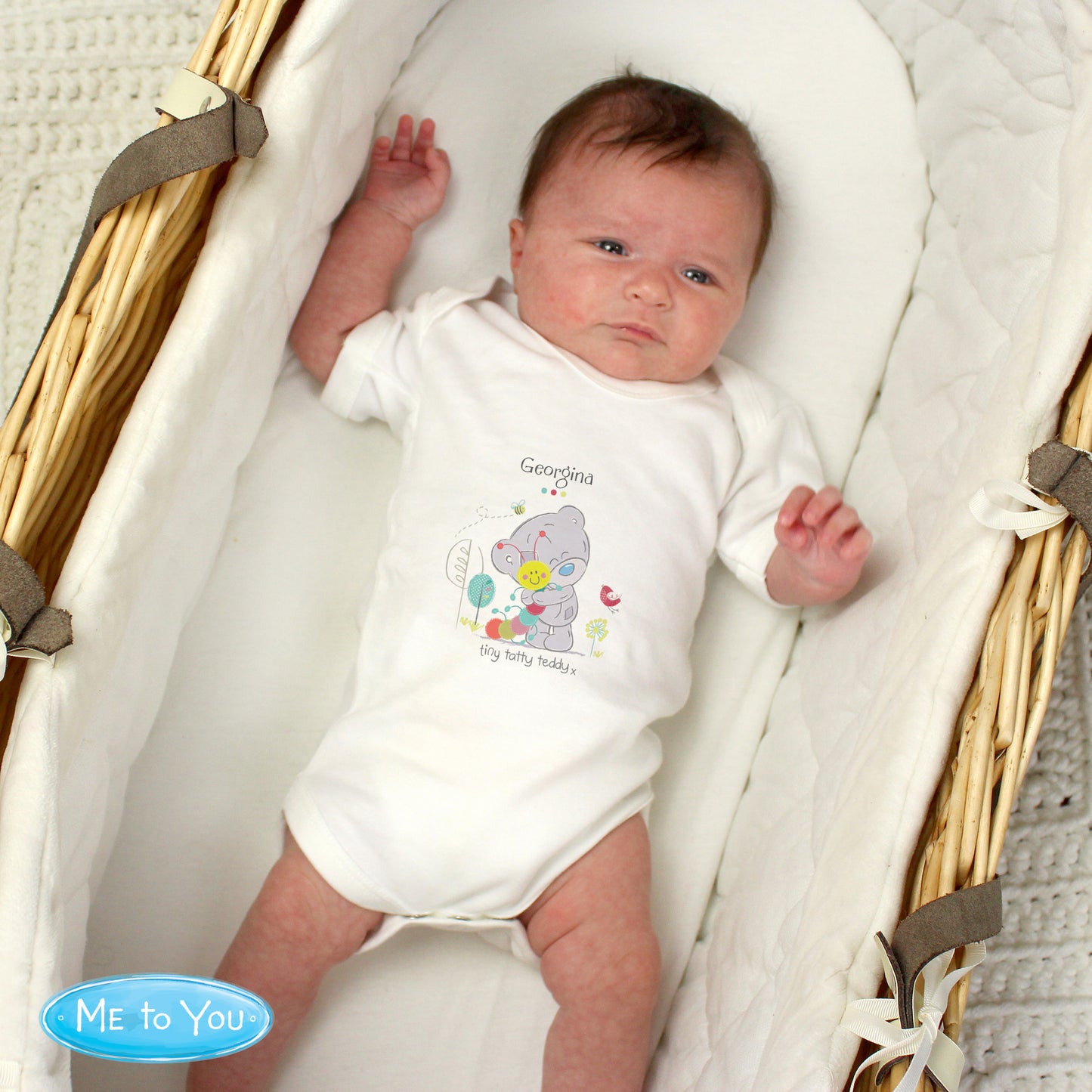 Tiny Tatty Teddy Cuddle Bug 0-3 Months Baby Vest