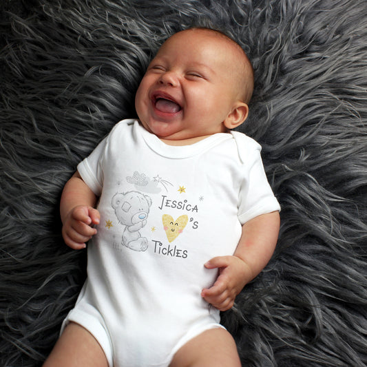 Tiny Tatty Teddy I Heart 0-3 Months Baby Vest