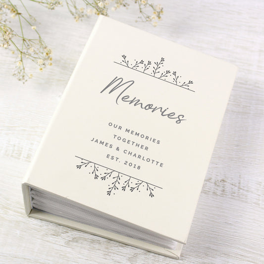 Floral 6x4 Photo Album with Sleeves