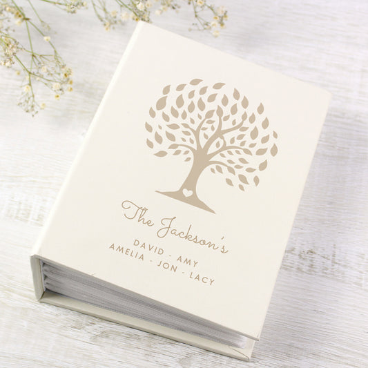 Family Tree 6x4 Photo Album with Sleeves