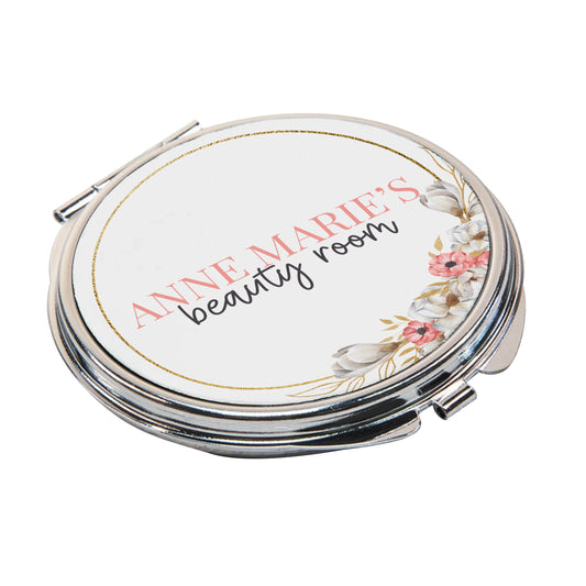 Design Compact Mirror - Bespoke Wedding Gift