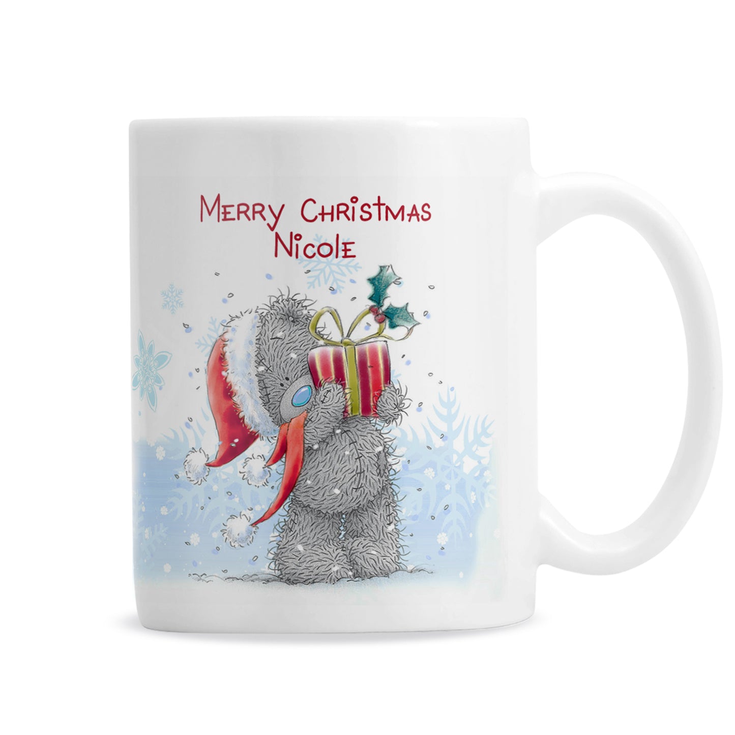 Personalised Me To You Christmas Present Mug