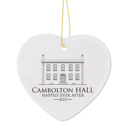 Design Ceramic Hanging Heart - Bespoke