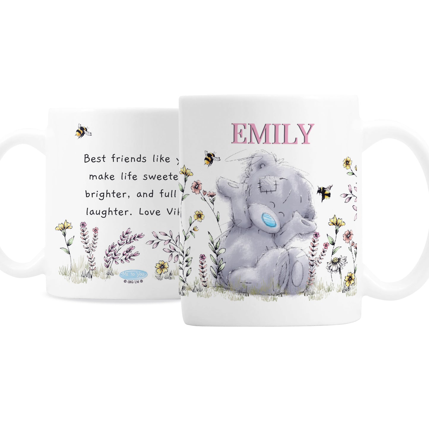 Personalised Me to You Bees Mug