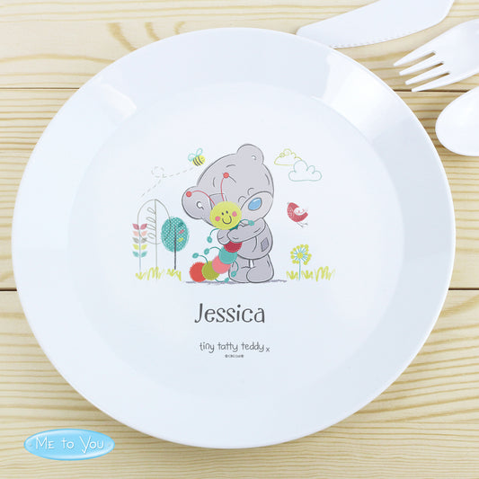 Tiny Tatty Teddy Cuddle Bug Plastic Plate