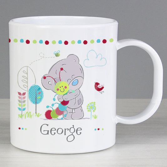 Personalised Tiny Tatty Teddy Cuddle Bug Plastic Mug - BPA Free