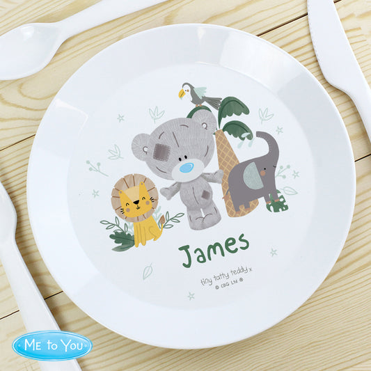 Tiny Tatty Teddy Jungle Animals Plate