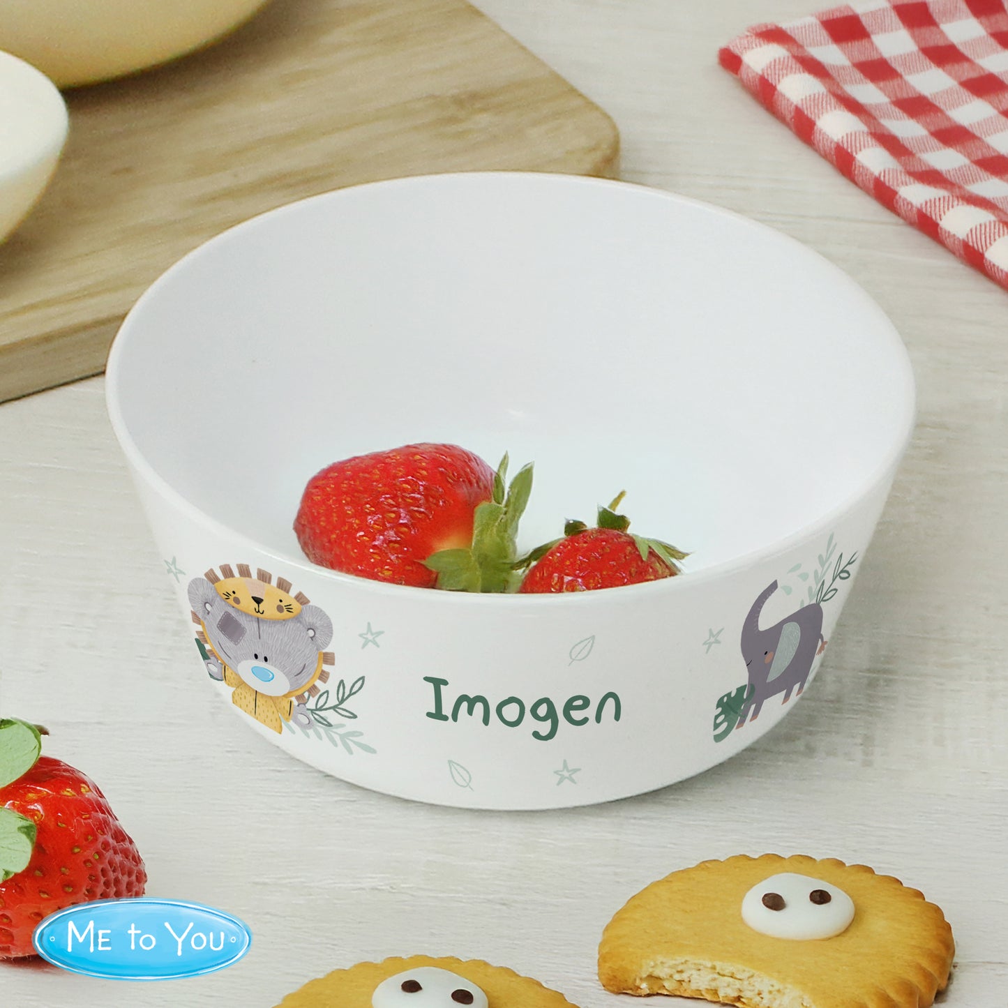 Tiny Tatty Teddy Jungle Animals Plastic Bowl