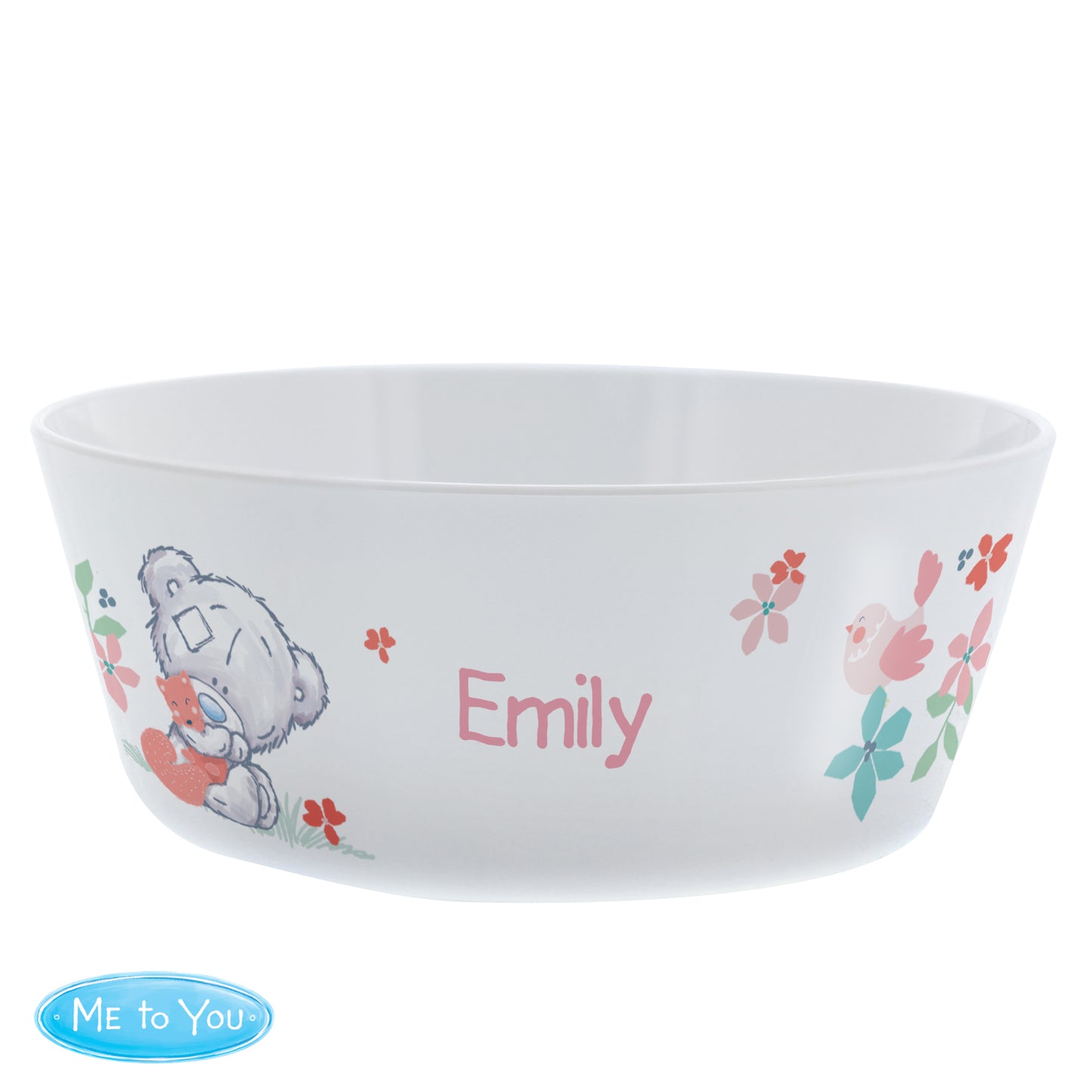 Tiny Tatty Teddy Woodland Animal Plastic Bowl