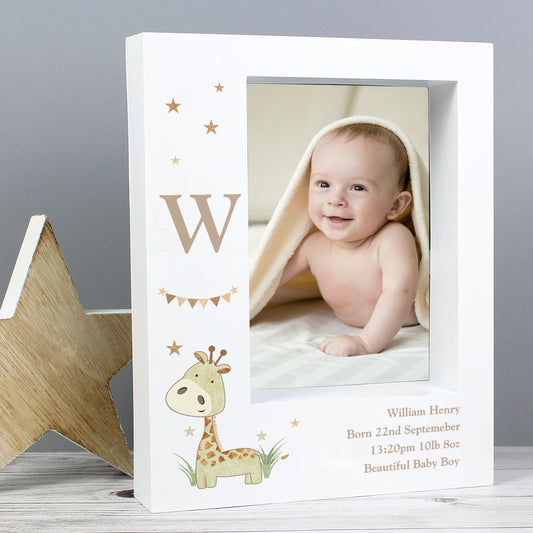 Giraffe 5x7 Box Photo Frame