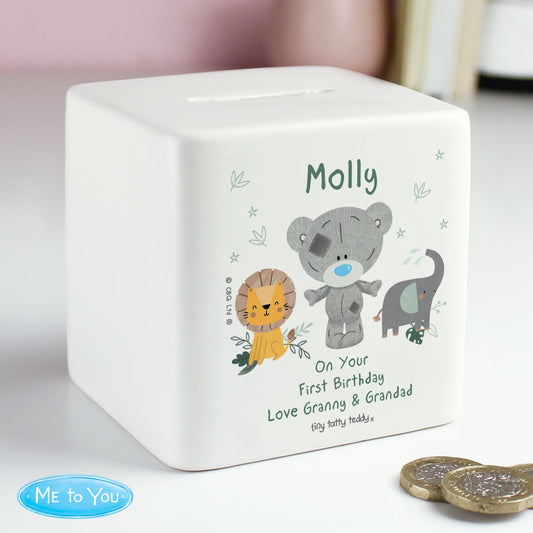 Tiny Tatty Teddy Jungle Animals Money Box