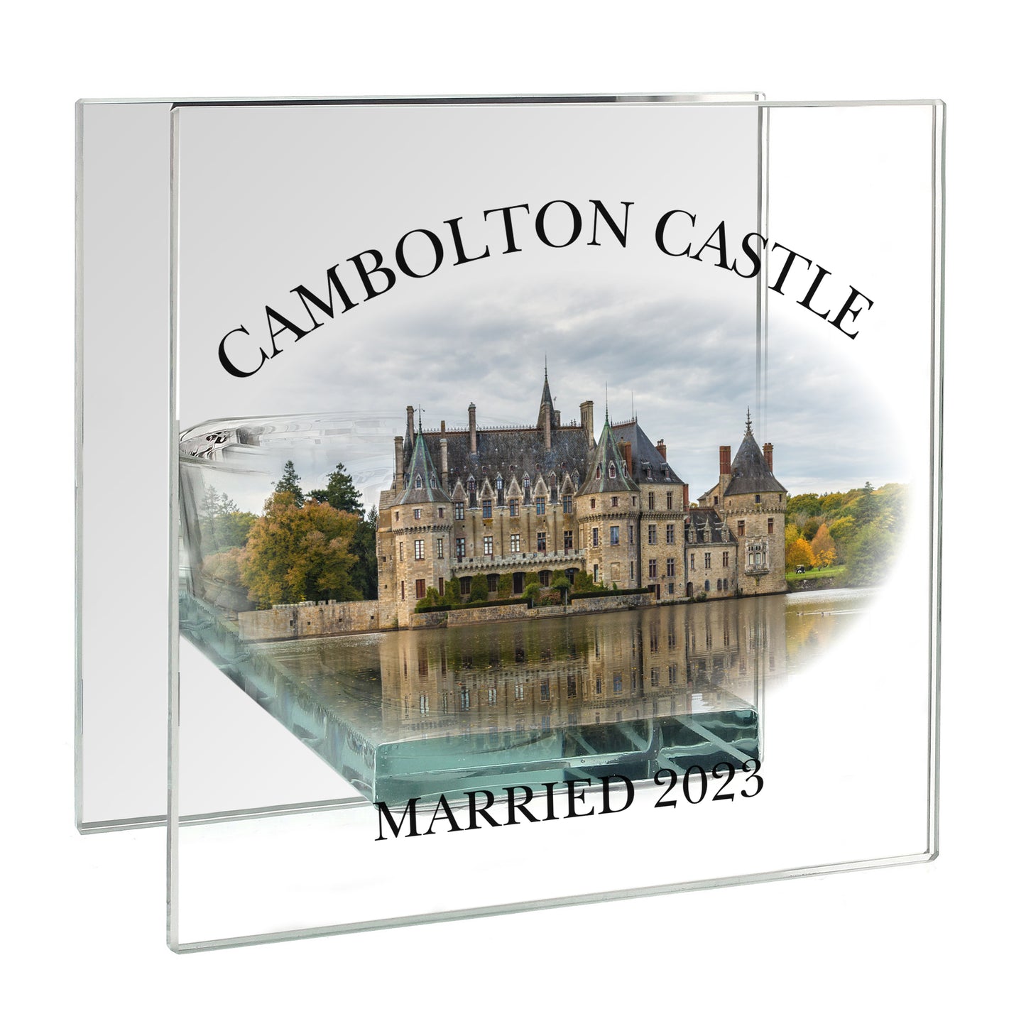 Mirrored Tealight Holder - Bespoke Wedding Gifts