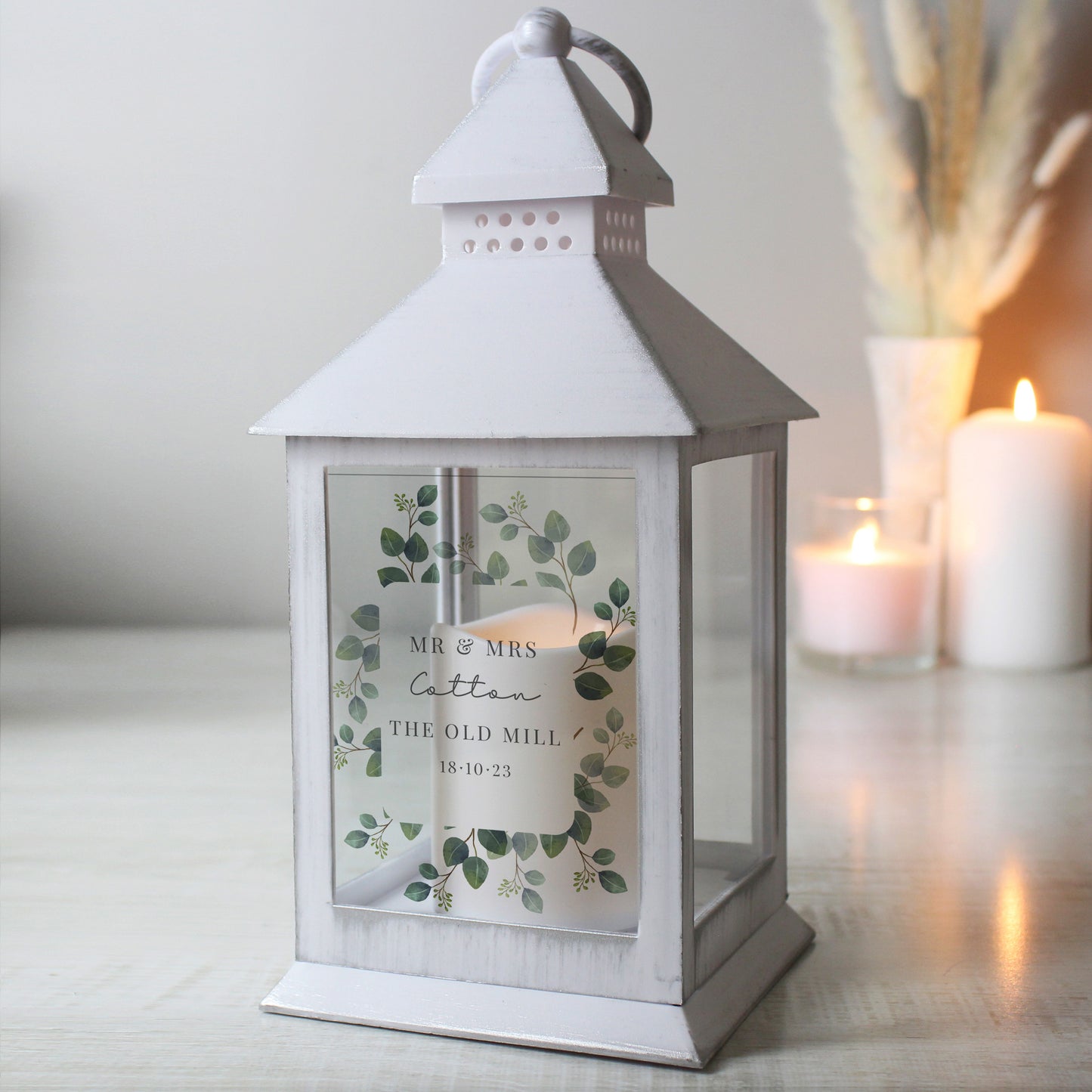 Design White Lantern - Wedding Bespoke Gifts