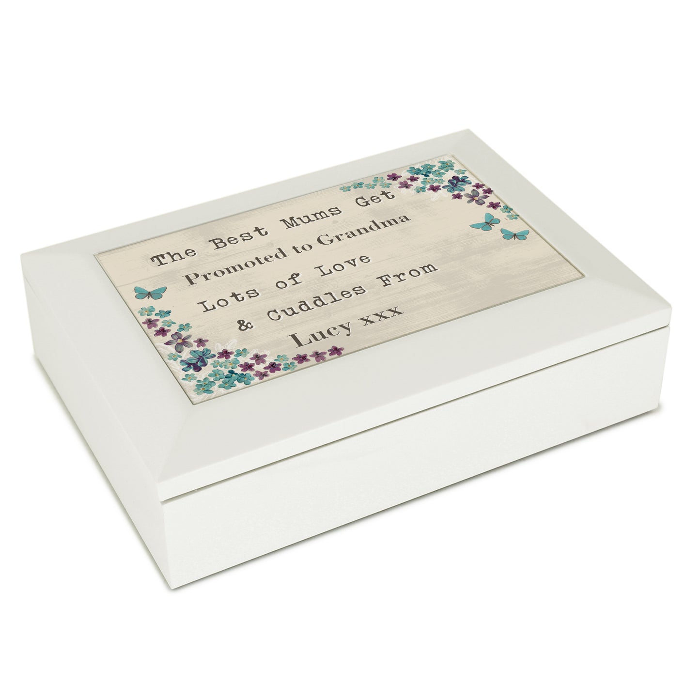 Forget me not Jewellery Box