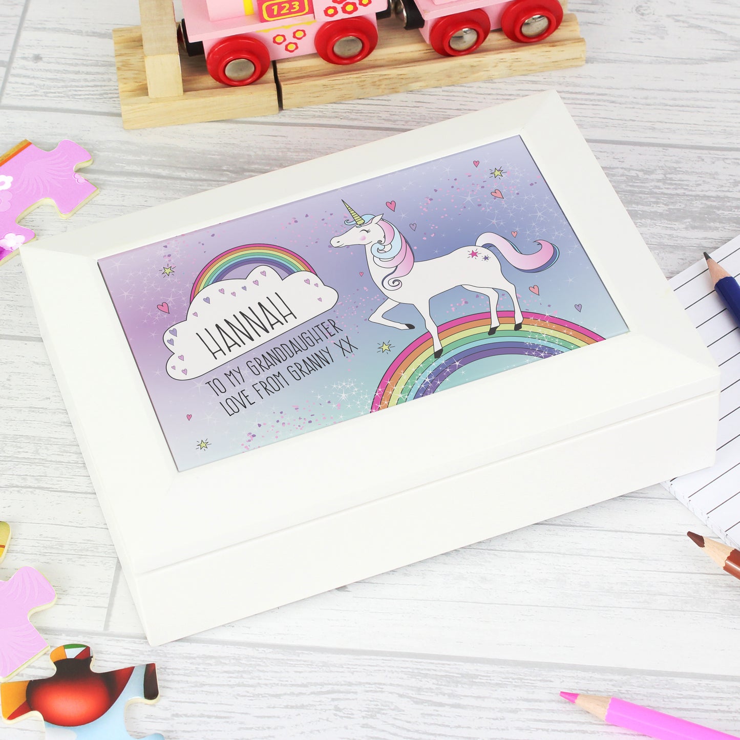 Unicorn Jewellery Box