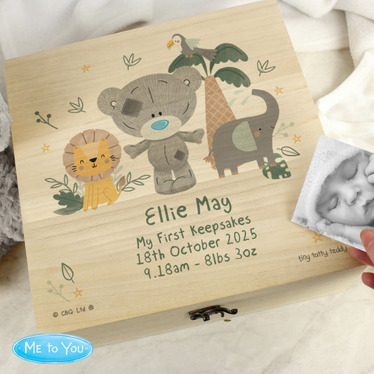 Tiny Tatty Teddy Jungle Animals Keepsake Box