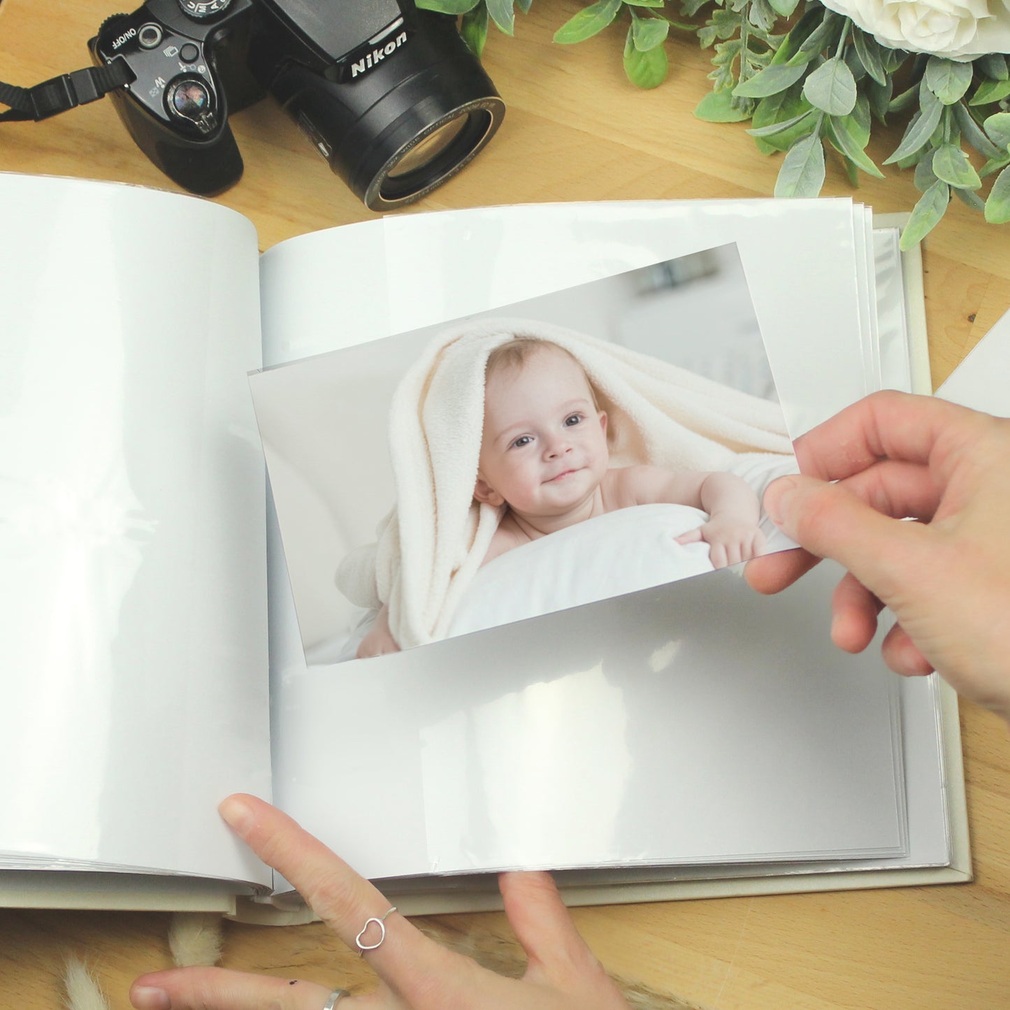 Silver Cross Square Photo Album
