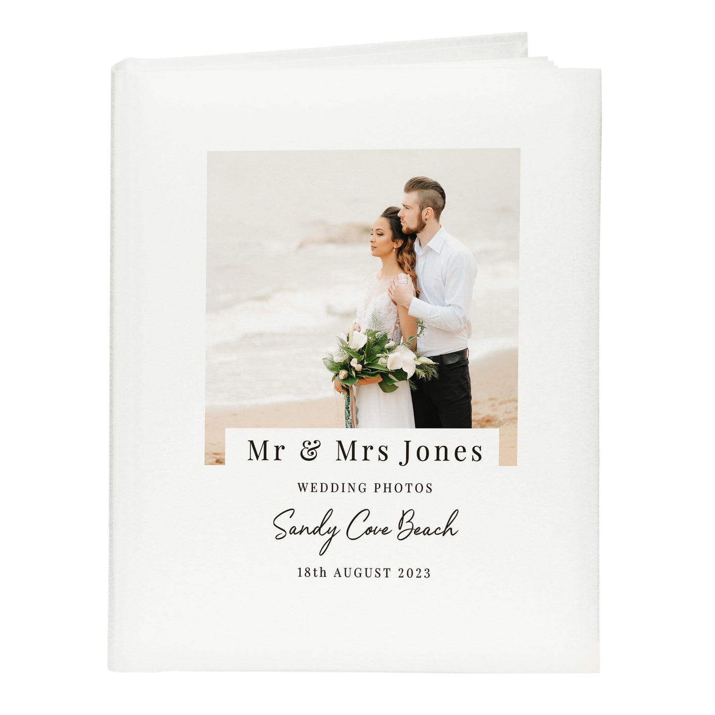 Photo Upload Satin Finish Traditional Photo Album