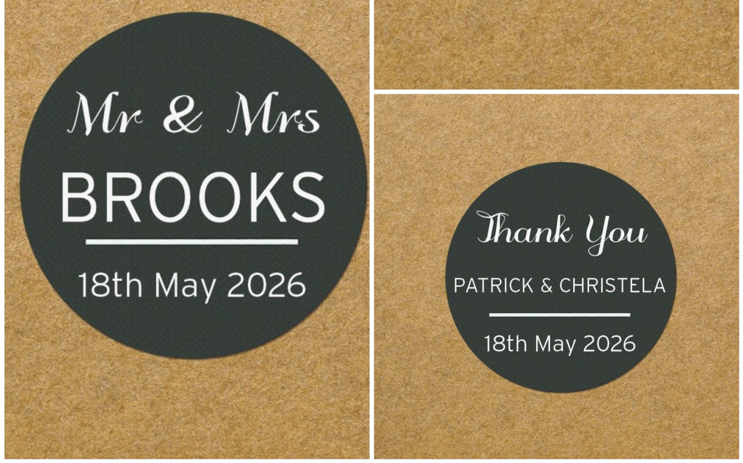 18 Personalised Wedding Candles Favours for Guests