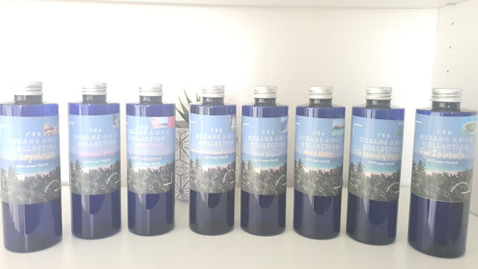 Tropical Oceans Away Diffuser Refill Oil, Large Size 250ml or 500ml - 20 Fragrances