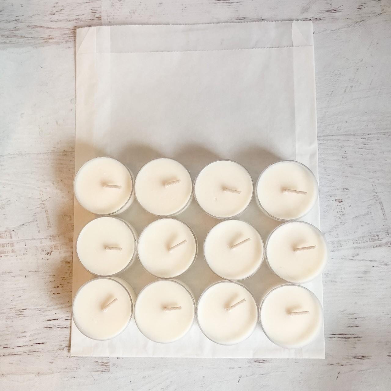 18 Wedding Favour Candles, - Citrus Essential Oils Scented Candles